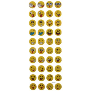 Gülen Yüzler Yapışkan Stiker